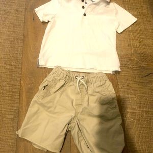 Old Navy polo- Oshkosh shorts set